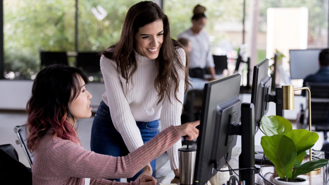 IT support helping member of the NDIS sector